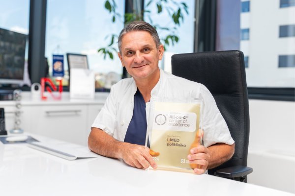 Nobel Biocare priznanje za IMED kao All-on-4 centar izvrsnosti