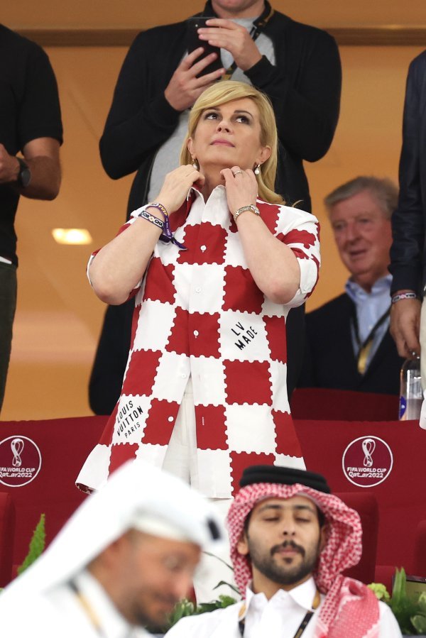 Skupocjeni model: Kolinda ponovno nosi košulju s kojom je izazvala senzaciju u Katru