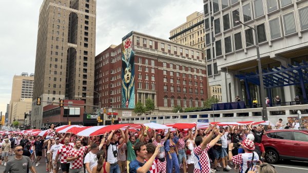 Pogledajte prizore za naježiti se iz Philadelphije: Hrvati okupirali grad uoči ključnog dvoboja s Ganom