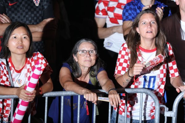 Slavlje pobjede Vatrenih u Zagrebu