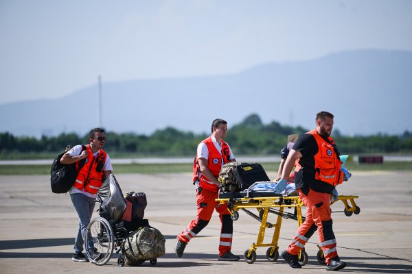 Velika Gorica: U Hrvatsku je na liječenje i rehabilitaciju stigla šesta skupina ranjenika iz Ukrajine