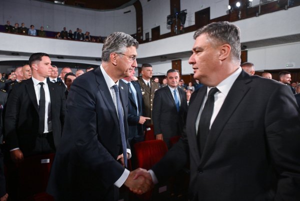 Andrej Plenković i Zoran Milanović