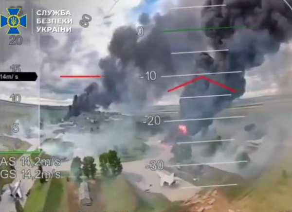 Ruski bombarderi Tu-22  na udaru ukrajinskih dronova
