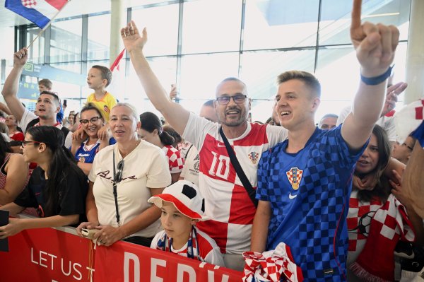 Doček hrvatske nogometne reprezentacije, 4.7.2026.