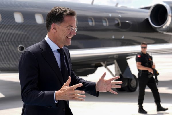 Šef NATO-a Mark Rutte prilikom dolaska u Ankaru