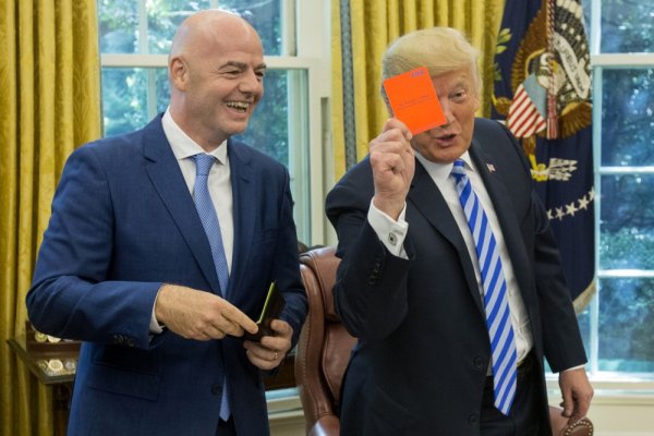 Gianni Infantino FIFA Donald Trump