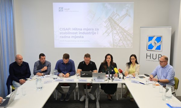 Zagreb: Održan medijski brifing HUP-a pod nazivom 'Cijena električne energije za gospodarstvo'