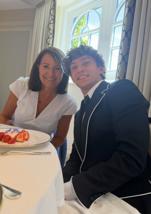 Carole Middleton i Kimi Antonelli