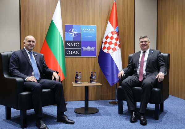 Rumen Radev i Zoran Milanović