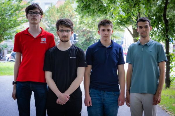 Mladi hrvatski informatičari osvojili zlatnu i srebrnu medalju informatičkoj olimpijadi