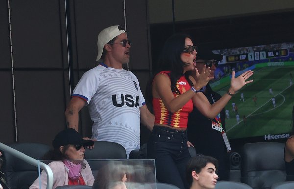 Brad Pitt i Ines de Ramon