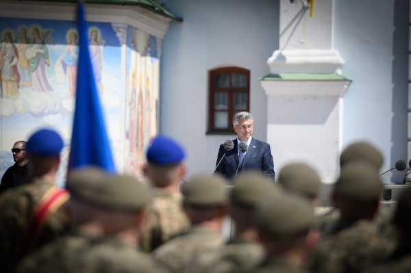Andrej Plenković u Kijevu