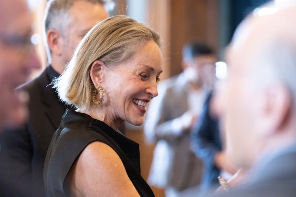 Sharon Stone zablistala u svilenoj crnoj haljini, a jedan je detalj ukrao svu pažnju