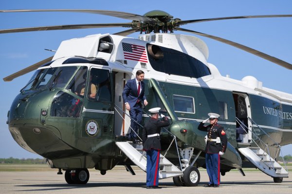 JD Vance i Marine Two