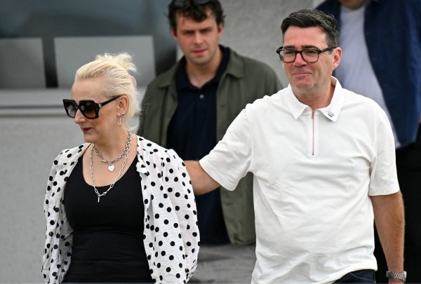 Andy Burnham sa suprugom