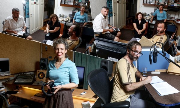 'Zvukovi galopirajućeg fašizma': Bili smo na snimanju audioknjige tportalova romana godine