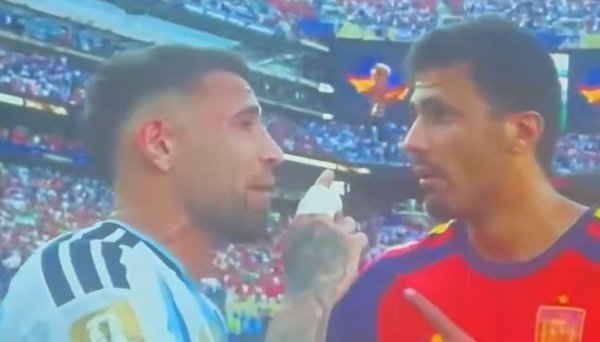 Umalo tučnjava nakon finala: Otamendi odbio Rodrijev pozdrav pa ga napao: 'Cijeli tjedan si plakao'