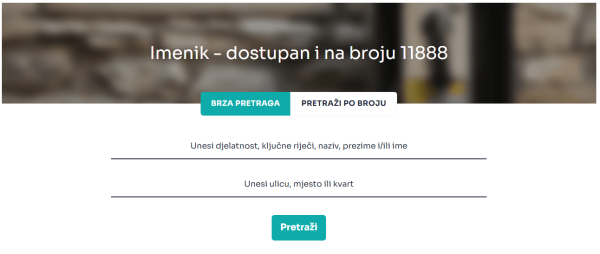 Pretraga je jednostavna, a rezultati točni