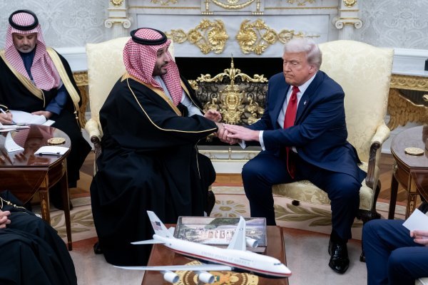Mohamed bin Salman i Donald Trump