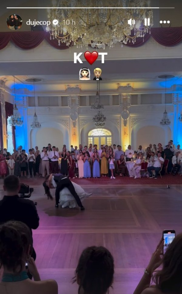 Prvi ples Tonija Fruka i Karle Bobić