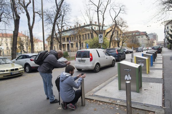 Podzemni spremnici u centru Ljubljane