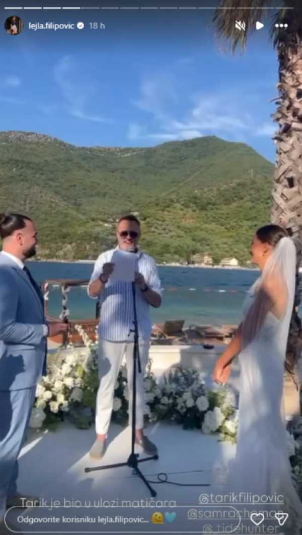 Tarik Filipović u ulozi matičara