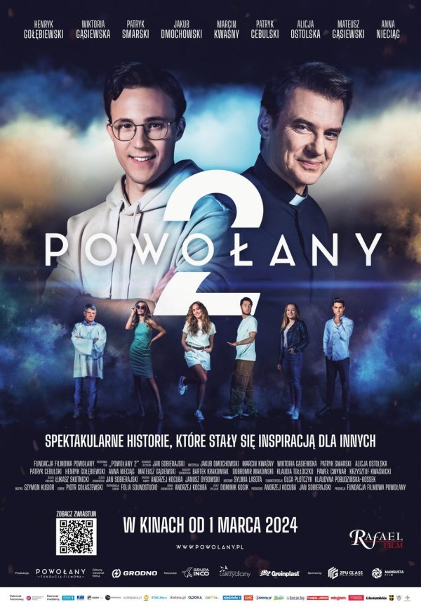 Plakat za film u kojem je glumio Bartek Krakowiak