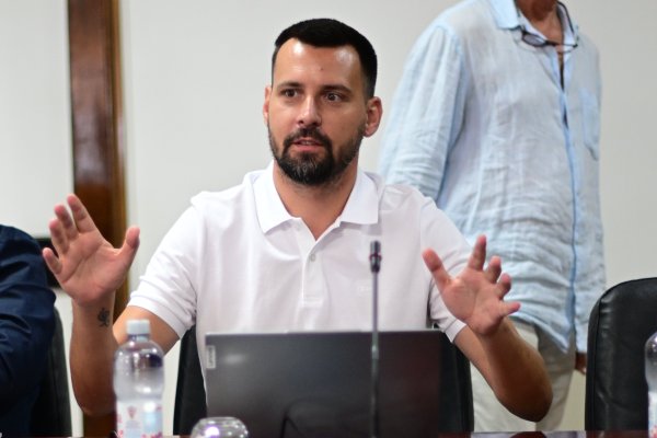 Bojan Ivošević na sjednici