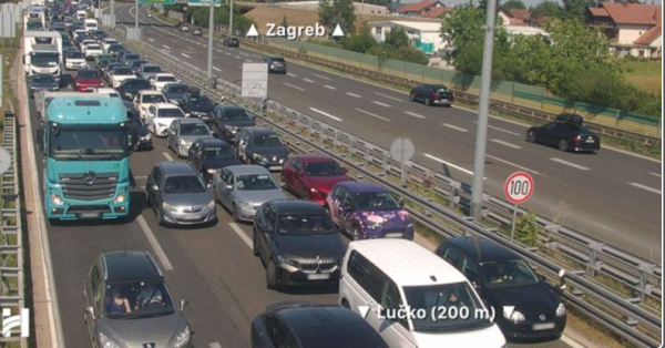 Gužva je tek 1 kilometar