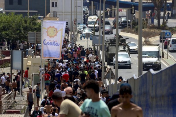 Migranti u Ceuti