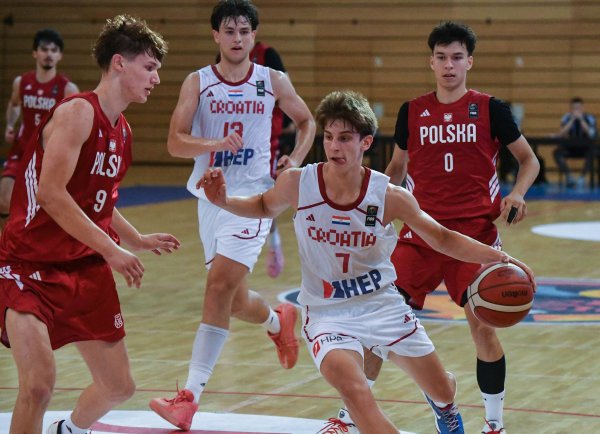 Hrvatska - Poljska, košarka EP U-18, 31.7.2026.