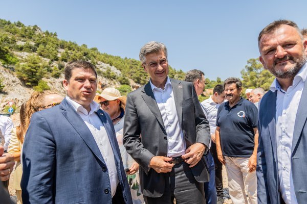 Oleg Butković i Andrej Plenković