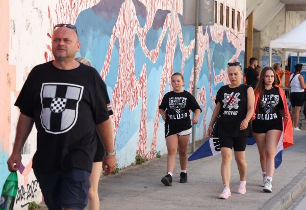 Atmosfera uoči koncerta Marka Perkovića Thompsona