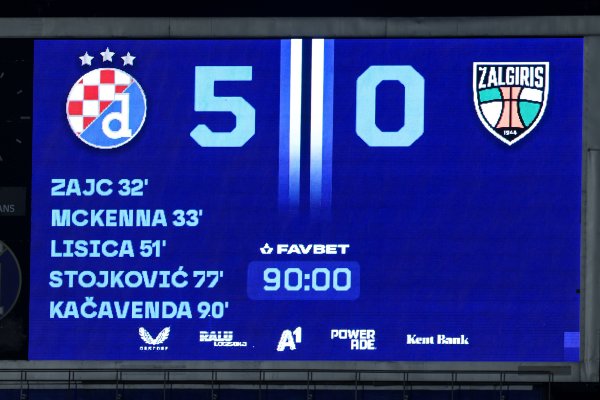 Evo koliko je Dinamo zaradio razbijanjem Litavaca