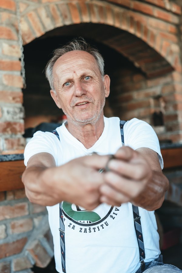 Darko Karamazan s običnom smukuljom