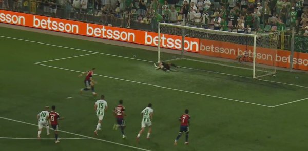 Propuštena prilika: Pogledajte kako je Šego promašio penal za 2:0 Hajduka