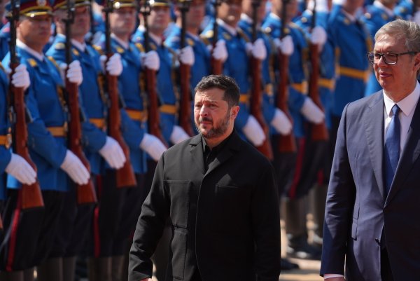 Aleksandar Vučić i Volodimir Zelenski u Beogradu