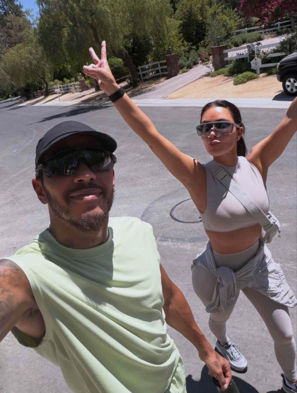 Lewis Hamilton i Kim Kardashian