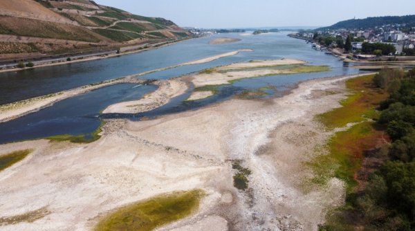 Toplinski val ne štedi Njemačku: Na djelu Rajne praktički zaustavljena plovidba