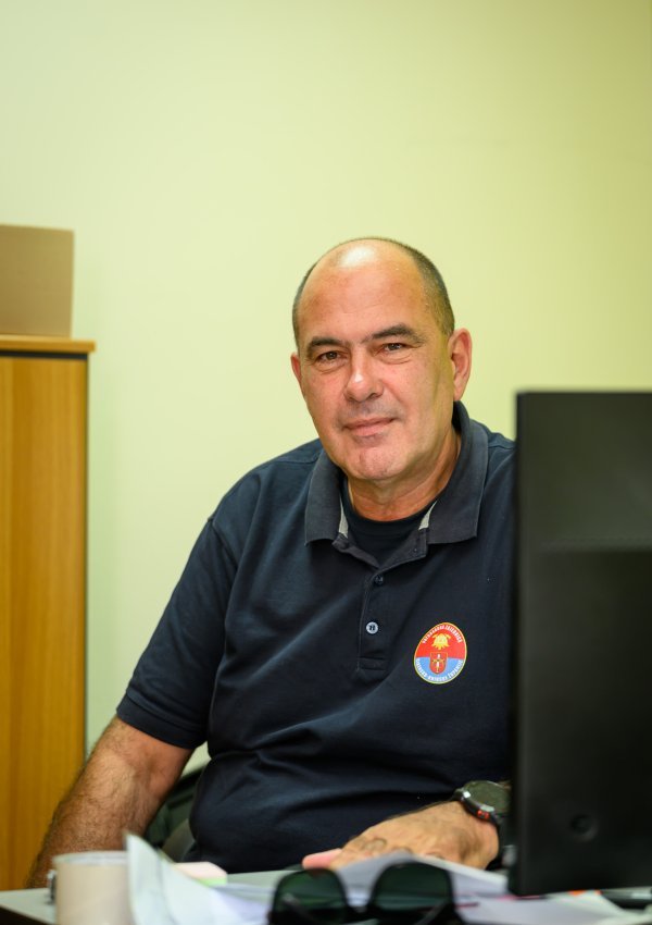 Darko Dukić, zapovjednik vatrogasne zajednice Šibensko-kninske županije