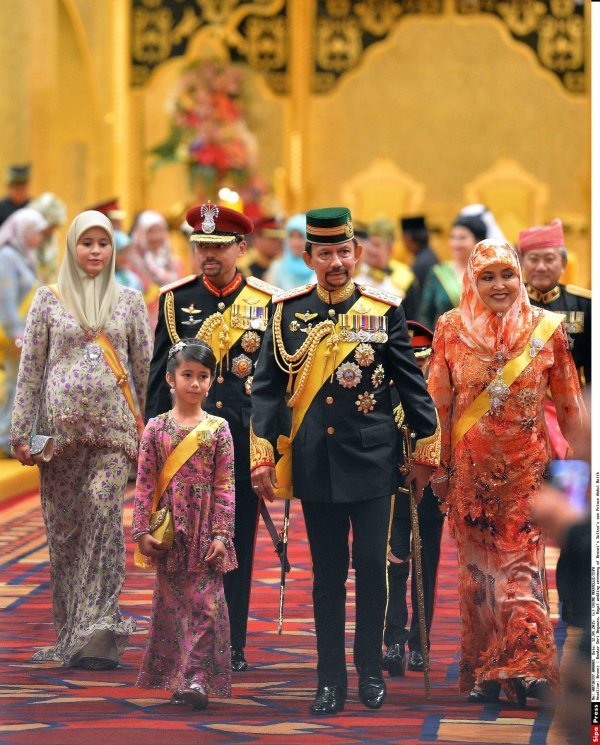Brunejski sultan Hassanal Bolkiah na kraljevskom vjenčanju