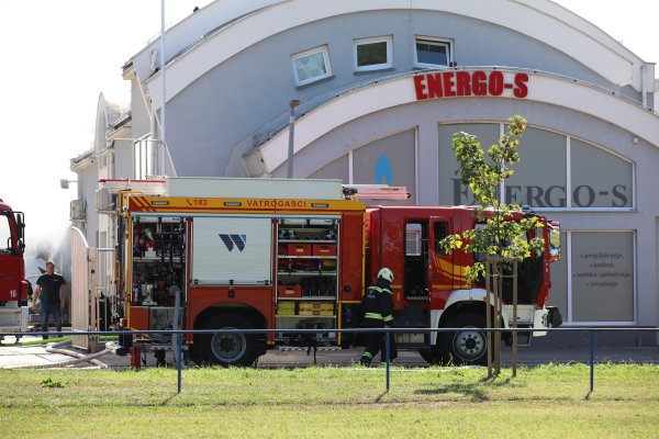 Požar u tvrtki Energo-S u Varaždinu