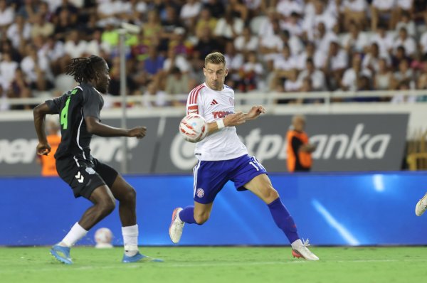 Ubačaj za pamćenje: Pogledajte gol Hajduka za vodstvo protiv Žalgirisa
