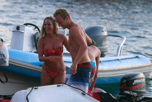 Ivan Rakitić i Raquel Mauri