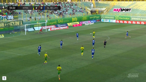 Divota od akcije: Pogledajte maestralan timski gol Istre protiv Slavena