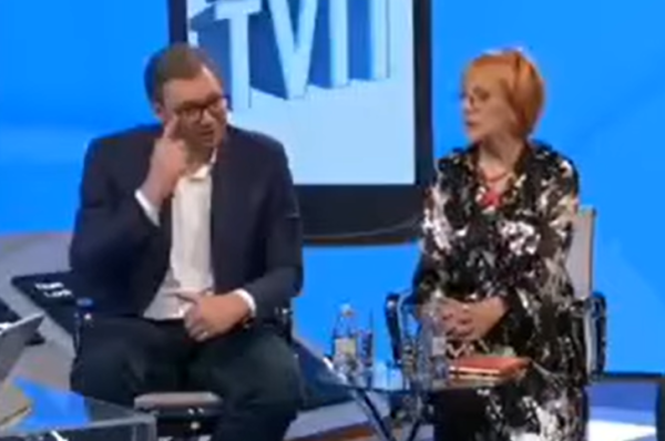 Aleksandar Vučić i Vedrana Rudan