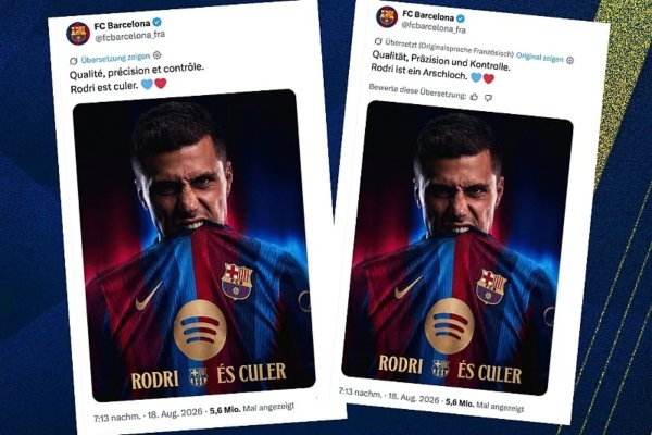 Barcelona predstavila Rodrija, a onda je zbog jedne greške internet eksplodirao od smijeha