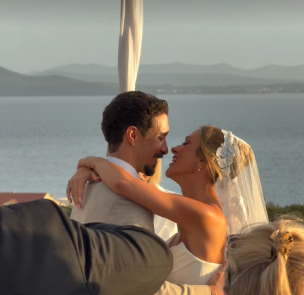 Šime Vrsaljko i Kaja Vidmar