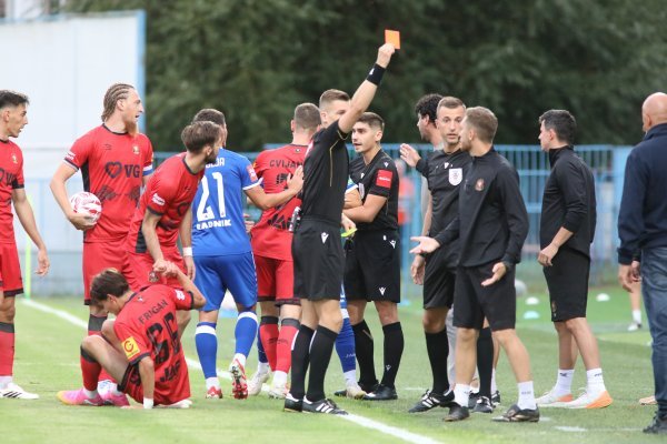 Slaven Belupo protiv Gorice stigao do prve pobjede, Carević zaradio crveni karton. Pogledajte golove