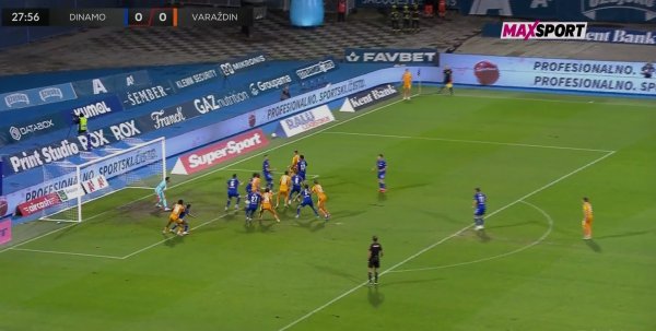 Šok na Maksimiru! Pogledajte očajnu reakciju stopera Dinama kod primljenog gola